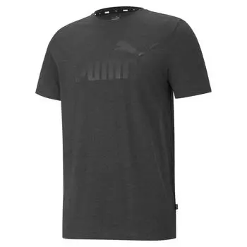 Мужская футболка Essentials PUMA Dark Grey Heather Heather, цвет gris