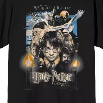 Мужская футболка Harry Potter Let The Magic Begin Licensed Character
