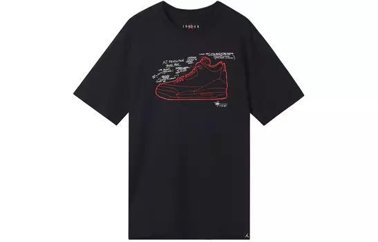 Мужская футболка Jordan, цвет Black