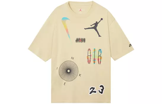 Мужская футболка Jordan, хаки