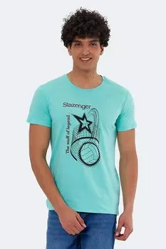 Мужская футболка KARNEN мятная SLAZENGER