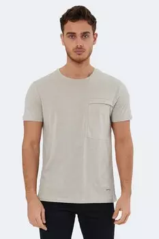 Мужская футболка KAURI Stone Grey SLAZENGER