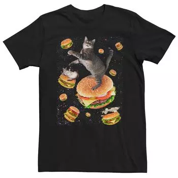 Мужская футболка Kitty с гамбургером Licensed Character