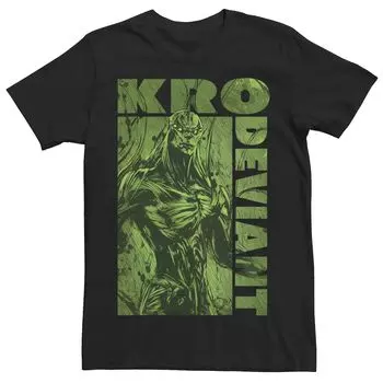 Мужская футболка Marvel Eternals Kro The Deviant Portrait Licensed Character