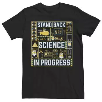 Мужская футболка Minion Science Licensed Character