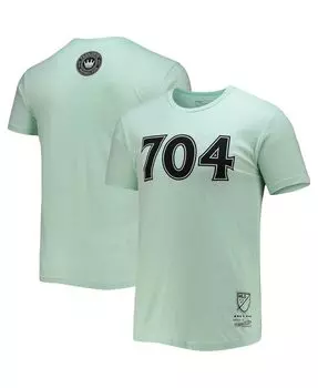 Мужская футболка mint charlotte fc area code Mitchell &amp; Ness, мульти