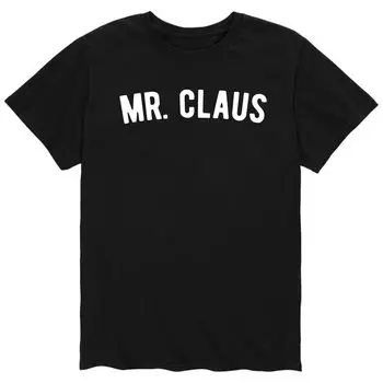 Мужская футболка Mr. Claus Licensed Character