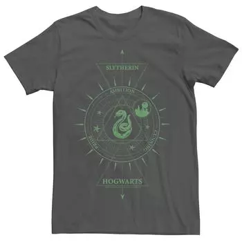 Мужская футболка «Небесный Гарри Поттер Слизерин» Harry Potter