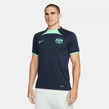 Мужская футболка Nike Dri-FIT Australia 2022-23 Stadium Away Soccer, синий