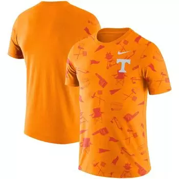 Мужская футболка Nike Tennessee Orange Tennessee Volunteers Tailgate