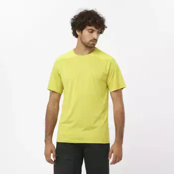 Мужская футболка Outline Salomon, жёлтый