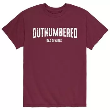 Мужская футболка Outnumbered Licensed Character
