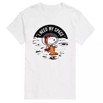 Мужская футболка Peanuts I Need Space Licensed Character