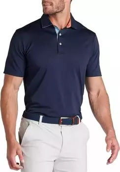 Мужская футболка-поло для гольфа Puma Pique Gingham