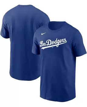 Мужская футболка royal los angeles dodgers 2021 city connect с надписью Nike