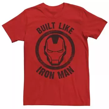 Мужская футболка с эмблемой Marvel Train Like Iron Man