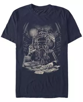 Мужская футболка с круглым вырезом и короткими рукавами the dumbledore Fifth Sun, синий