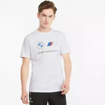 Мужская футболка с логотипом Puma BMW M Motorsports Essential, белый