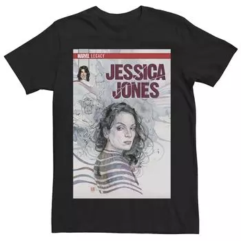 Мужская футболка с обложкой комиксов Jessica Jones Defenders Marvel