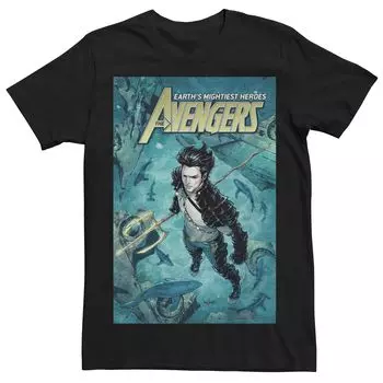 Мужская футболка с рисунком Marvel Avengers Licensed Character