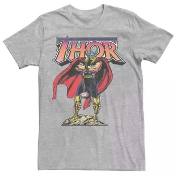 Мужская футболка с рисунком Marvel Thor Comics Pose Licensed Character