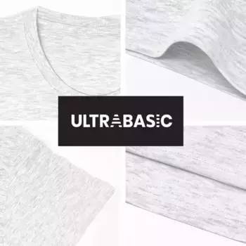 Мужская футболка с рисунком ULTRABASIC