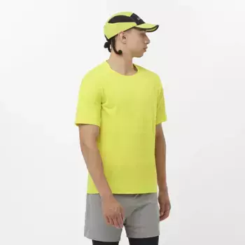 Мужская футболка Sense Aero Salomon, жёлтый
