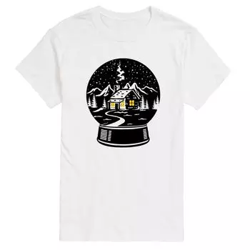 Мужская футболка Snow Globe Licensed Character