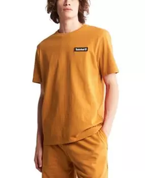 Мужская футболка ss heavy weight woven badge Timberland, мульти
