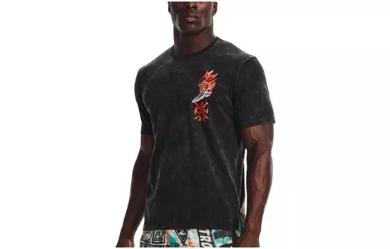 Мужская футболка Under Armour, цвет Black