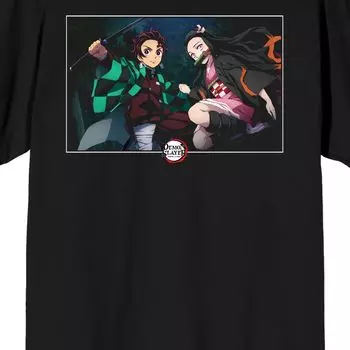 Мужская футболка в стиле аниме «Demon Slayer Siblings» Licensed Character