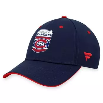Мужская гибкая кепка с фирменным логотипом Fanatics Montreal Canadiens для драфта НХЛ 2023 года