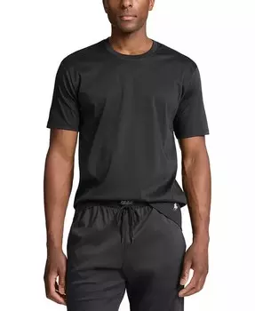 Мужская хлопковая футболка для сна Polo Ralph Lauren, черный
