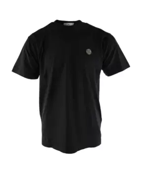 Мужская хлопковая футболка Stone Island, синий