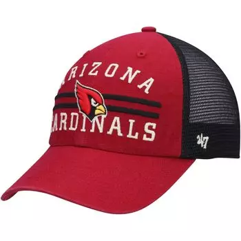 Мужская кепка Snapback Highpoint Trucker Clean Up Cardinal '47/черная Arizona Cardinals