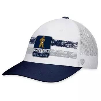 Мужская кепка Top of the World белая/темно-синяя Penn State Nittany Lions Retro Fade Snapback Hat