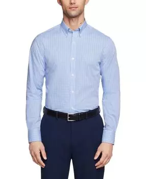 Мужская классическая рубашка из эластичного твила TH Flex Slim Fit без морщин Tommy Hilfiger