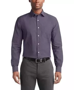 Мужская классическая рубашка классического кроя Stain Shield Van Heusen, фиолетовый