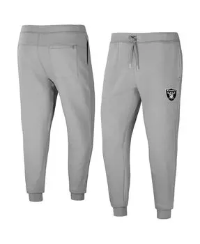 Мужская коллекция nfl x darius rucker by grey las vegas raiders флисовые брюки-джоггеры Fanatics, серый