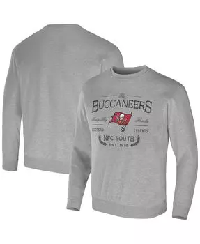 Мужская коллекция nfl x darius rucker by heather grey tampa bay buccaneers пуловер толстовка Fanatics, мульти