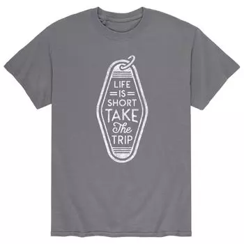 Мужская короткая футболка Life Take Trip Licensed Character