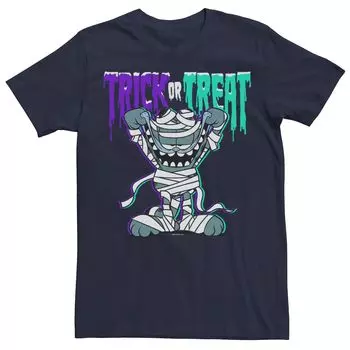 Мужская костюмная футболка Garfield Trick-Or-Treat Mummy Licensed Character