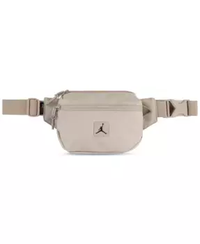Мужская кросс-боди сумка с логотипом из ткани Cordura Jordan, коричневый/бежевый
