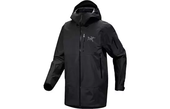 Куртка мужская Arcteryx с карманом на молнии, черный