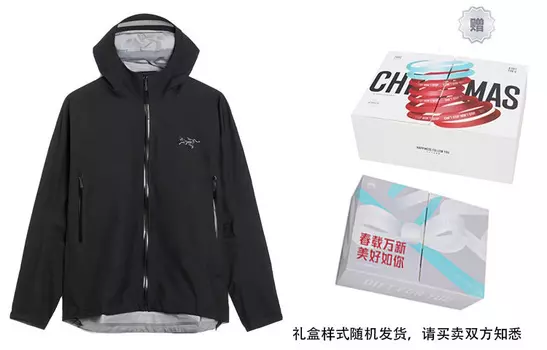 Куртка мужская Arcteryx Beta Series с логотипом, черный