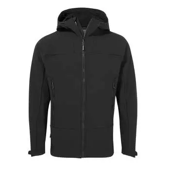 Мужская куртка Expert Active Soft Shell с капюшоном Craghoppers, черный