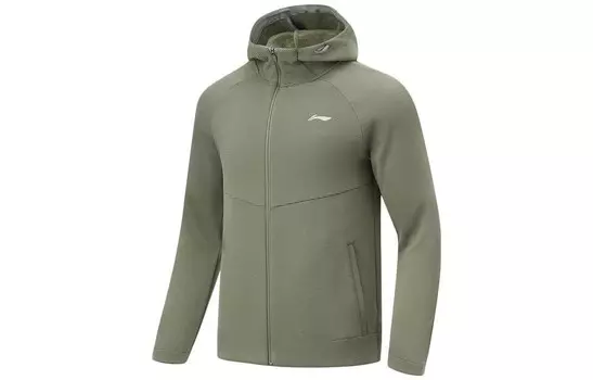 Мужская куртка Fitness Series Melange Snail Smoky Green Lining, зеленый