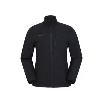 Мужская куртка из софтшелла Grasmere Mountain Warehouse, черный