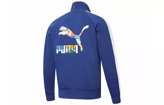 Мужская куртка Puma, цвет Blue