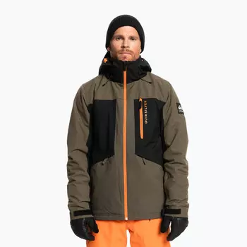 Мужская куртка Quiksilver, цвет smoked brown